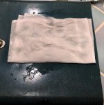 left towel soaked on top of sharpie for 30 minutes.jpg