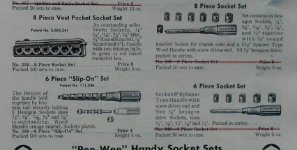 Indestro 360 6-pc Slip-On socket set patent 111026 Indestro 1948 catalog No. 16 pp 25.jpg