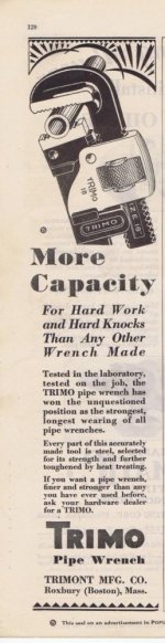 1929 Popular Science Monthly Trimo Trimont ad pp 129.jpg 1929 Popular Science Monthly Trimo Trimont ad pp 129.jpg