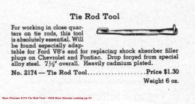 Duro Chrome 2174 Tie Rod Tool - 1939 Duro Chrome catalog pp 51.jpg