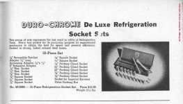 Duro Chrome 4518RS 1.4 dr refrigeration socket set - 1939 Duro Chrome catalog No. 39M pp 82.jpg