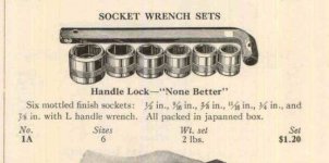 New Britain None Better Handle Lock 1A 7-pc 1.2 hex drive SAE socket set - 1928 Hoffman Hardware.jpg New Britain None Better Handle Lock 1A 7-pc 1.2 hex drive SAE socket set - 1928 Hoffman Hardware.jpg
