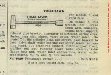 Tomahawk 1620 double end offset socket Wrench - 1928 Van Camp Hardware & Iron Co. catalog pp 229.jpg