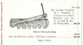 Billmont Set No. 1 6-pc SAE socket set - 1923 Harper & McIntire Co. catalog pp 1609.jpg Billmont Set No. 1 6-pc SAE socket set - 1923 Harper & McIntire Co. catalog pp 1609.jpg