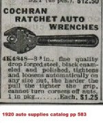 1920 auto supplies catalog - Cochran Ratchet Auto Wrench ad pp 583.jpg 1920 auto supplies catalog - Cochran Ratchet Auto Wrench ad pp 583.jpg