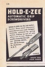 1944 Motor Service Upson Bros. Hold-E-Zee screwdriver ad pp 138.jpg 1944 Motor Service Upson Bros. Hold-E-Zee screwdriver ad pp 138.jpg
