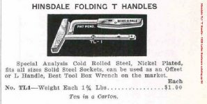 Hinsdale TL1 1.2 sq drive 'T' Handle - 1928 Luthe Hardware Co. catalog pp 84.jpg