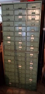 27 drawer green cabinet cole maybe with nice handles 2.jpg