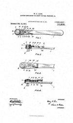 Patent RE13205 Feb 14 1911 W.B. Lane.jpg