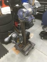 S4 grinders on hitch mounts on stand 3.jpg