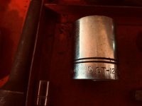 Williams half inch socket set in metal case close up of a socket.jpg