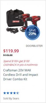 Sears BF deal - Craftsman 20V kit $119.99.jpg