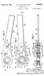 Indestro 655 Duro Chrome 672 ratchet lever - US patent 1798481.jpg Indestro 655 Duro Chrome 672 ratchet lever - US patent 1798481.jpg