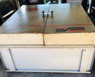 Borg Warner cabinet as it left to St. Helens, Or April 2020.jpg