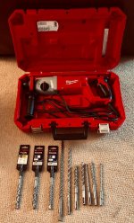 Milwaukee 1 inch roto hammer with new bits.jpg