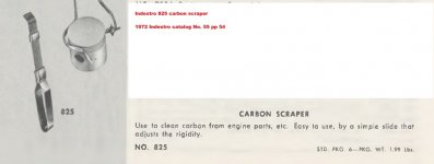 Indestro 825 carbon scraper - 1972 Indestro catalog No. 55 pp 54.jpg