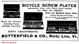 1897 Iron Age Butterfield & Co. Screw Plate ad pp 45.jpg 1897 Iron Age Butterfield & Co. Screw Plate ad pp 45.jpg