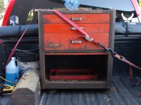 001, Rem Line 900A 3 drawer cabinet w Flying Saucer casters.jpg