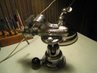 FJ's shiny baby bullet on power arm 2.jpg