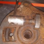 Rock Island 574 Vise base plate before.jpg