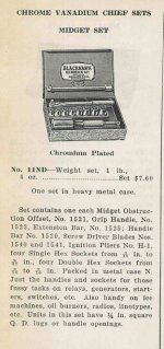 Blackhawk 11ND 11-pc 1.4 drive SAE socket set - 1934 Seattle Hardware catalog pp 144.jpg